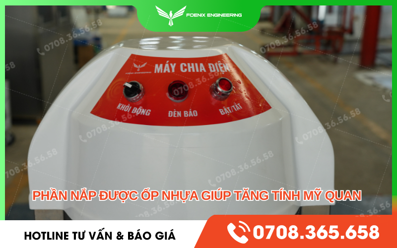Máy chia bột bánh mì thiết kế hiện đại