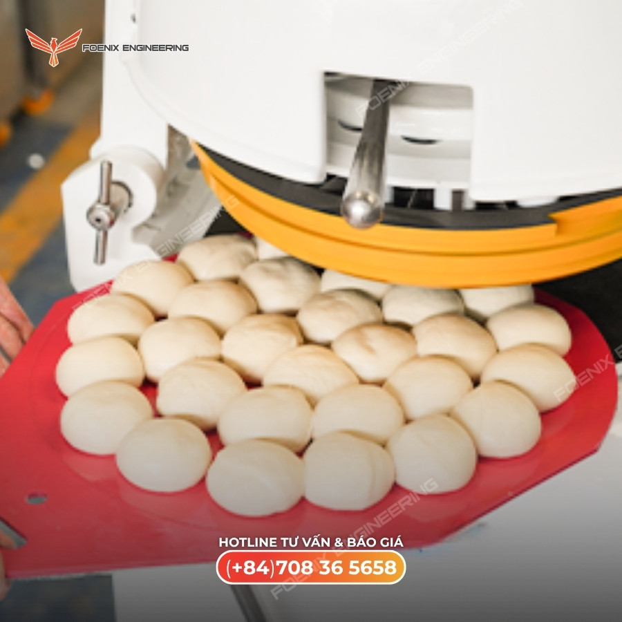Máy chia bột tạo hình bánh mì đồng đều