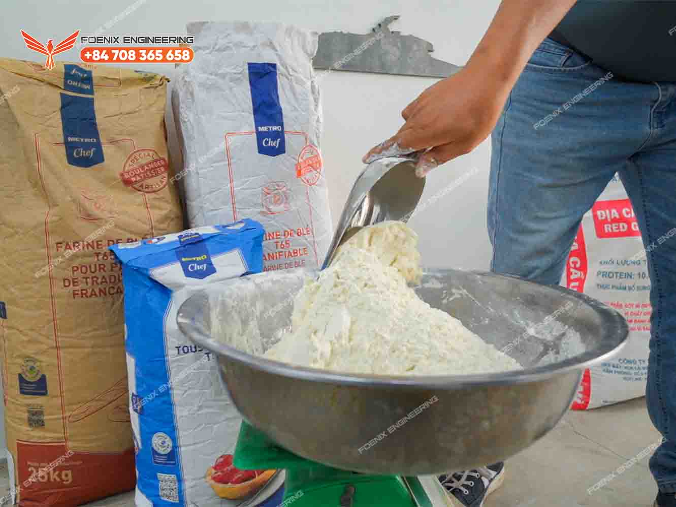 bột Pháp làm bánh mì việt nam