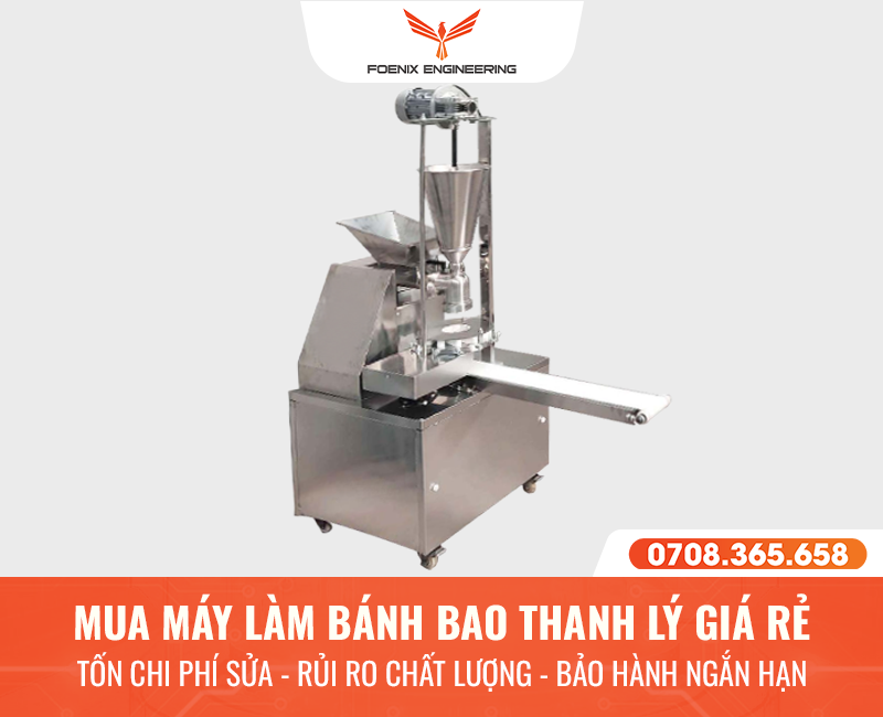Máy làm bánh bao cũ giá rẻ