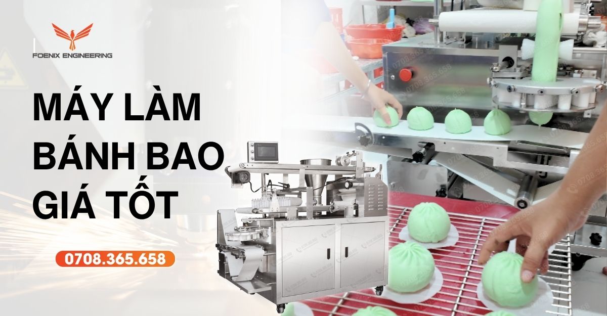 Mua máy làm bánh bao ở đâu giá tốt, chính hãng