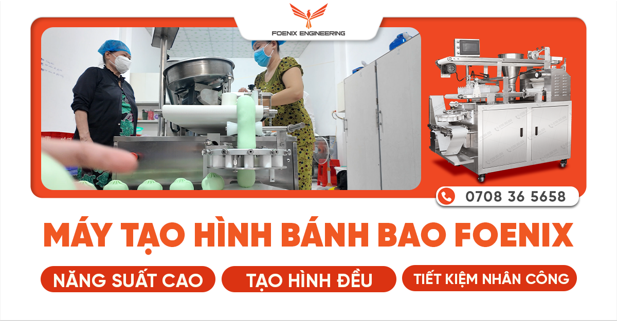 Các loại bánh bao phổ biến hiện nay làm từ thiết bị nào?