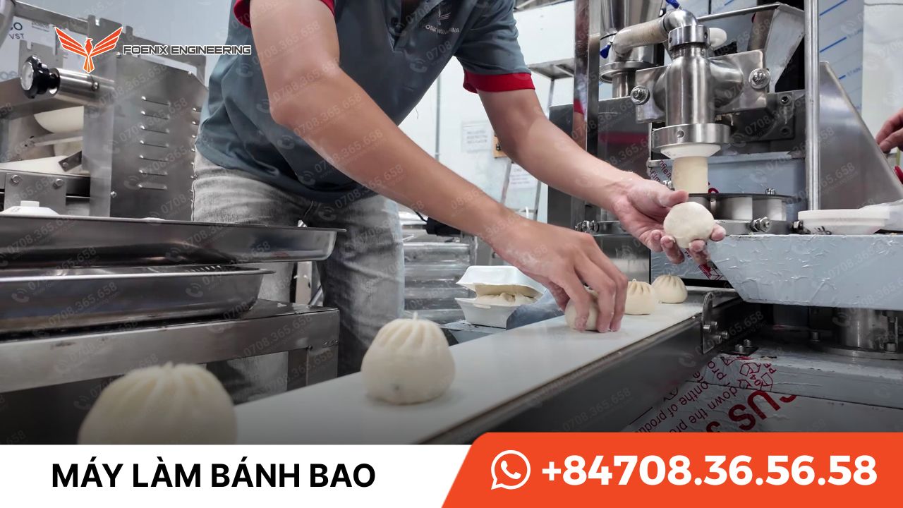 máy làm bánh bao chiên máy làm bánh bao chiên