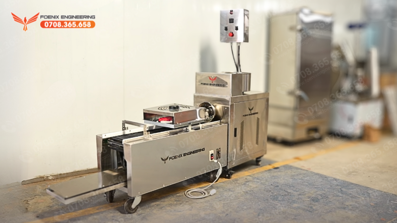 Máy làm bánh phở mini đạt chuẩn xuất khẩu