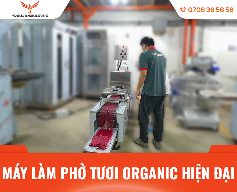 Máy làm bánh phở tươi tự động