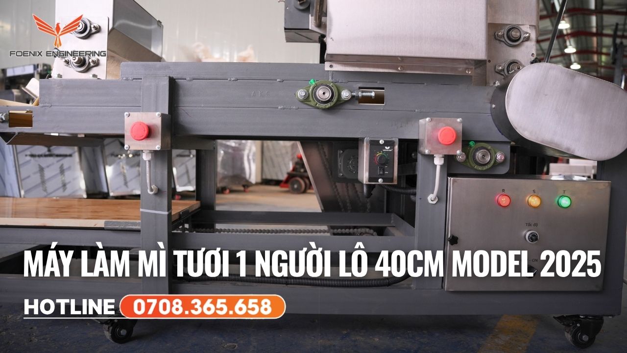 Máy làm mì tươi an toàn, hiệu quả