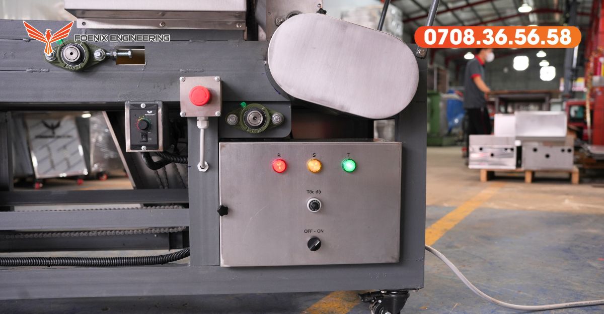 Thiết bị làm mì tươi an toàn khi sử dụng