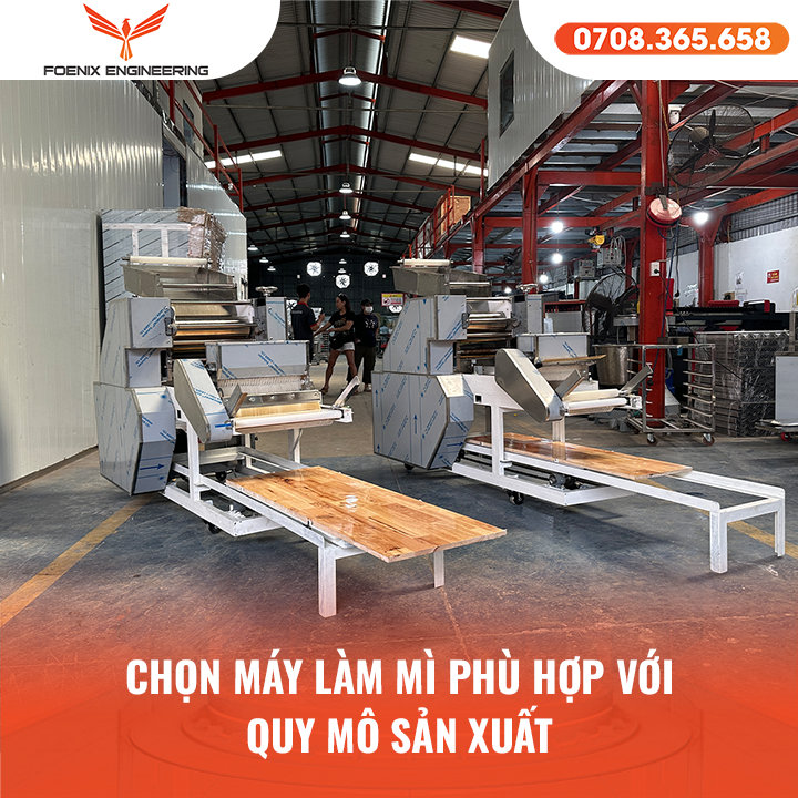 Cách khắc phục nguyên nhân gây hao hụt nguyên liệu ở máy làm mì tươi công nghiệp
