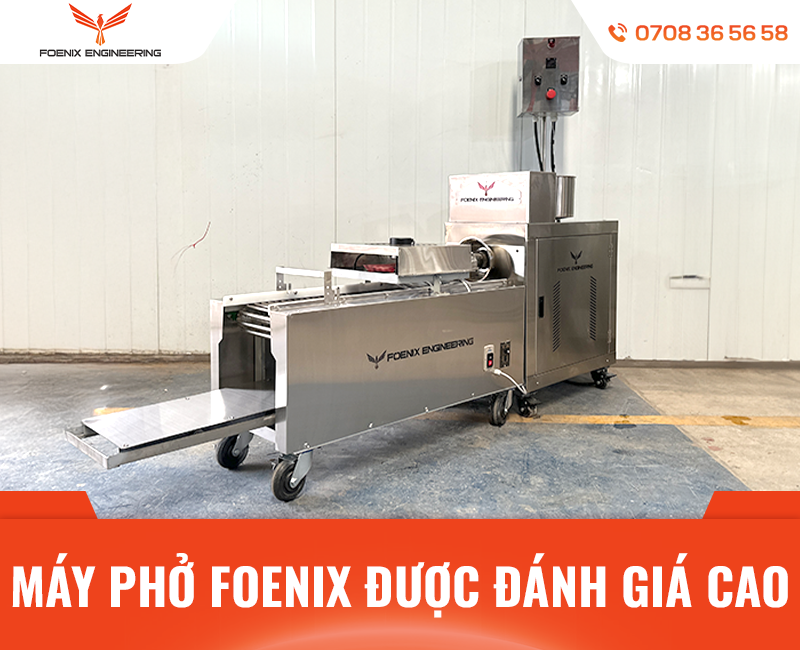 Vì sao máy làm phở Foenix được đánh giá cao?