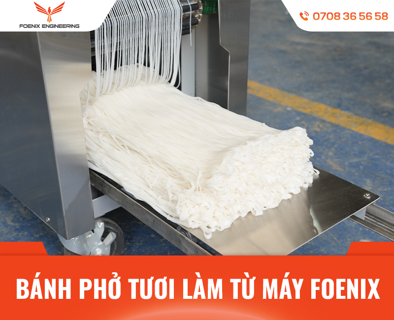 Máy làm phở tươi Foenix có tốt như lời đồn?