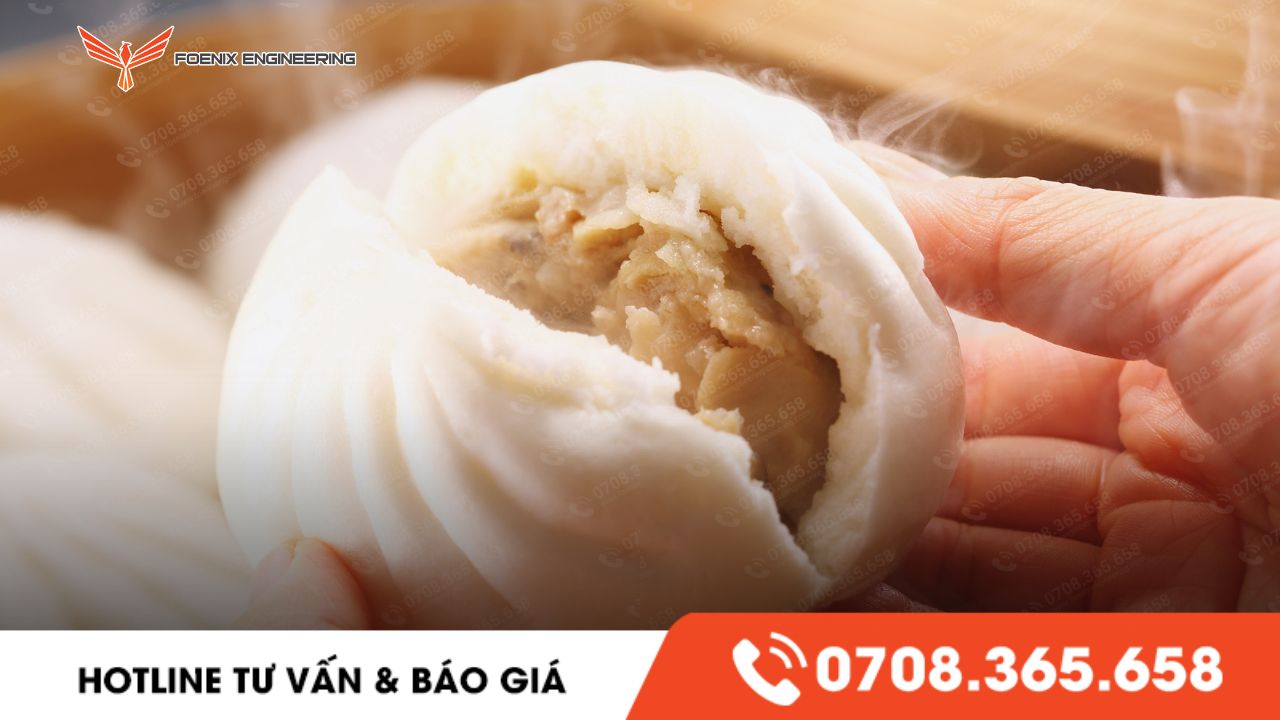 Máy làm vỏ bánh bao chuyên dụng Máy làm vỏ bánh bao chuyên dụng