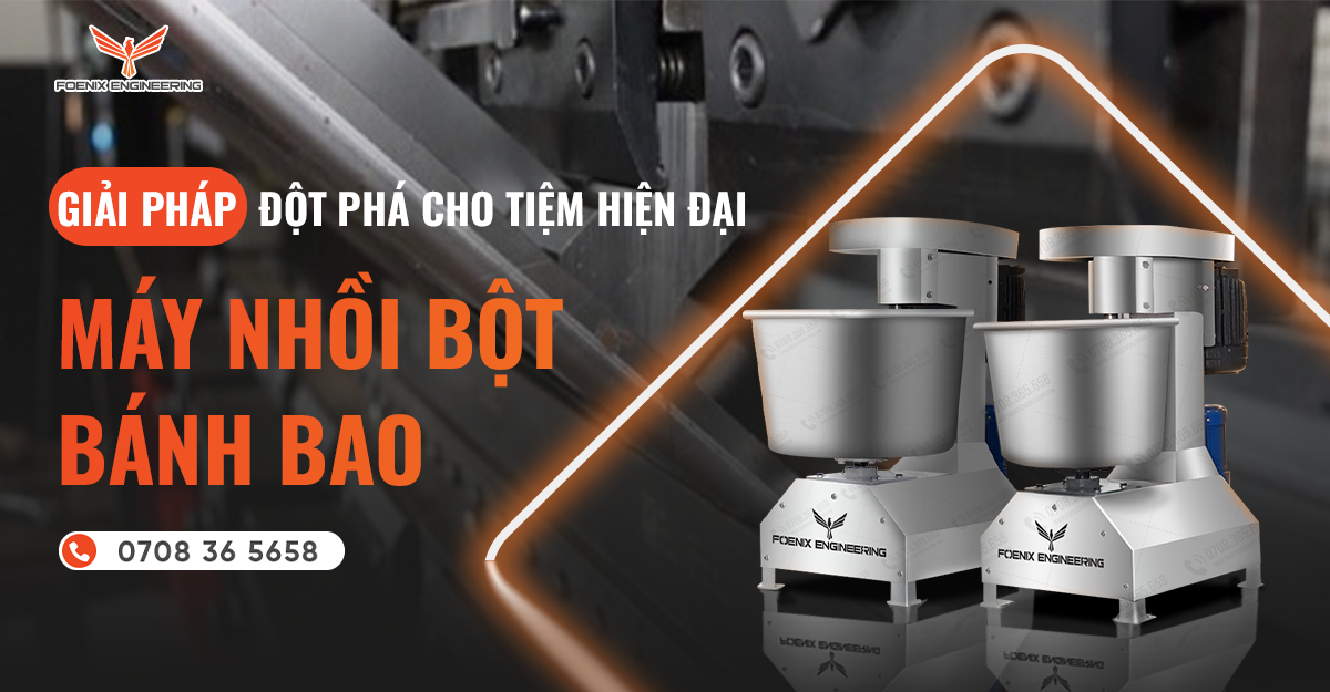 Máy nhồi bột bánh bao