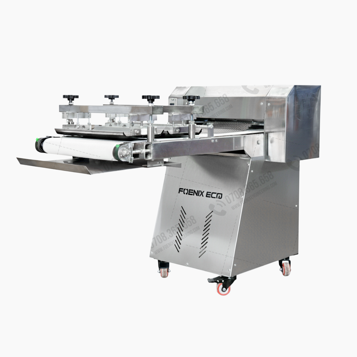 Máy vê tạo hình bánh mì 2 lô 1 băng