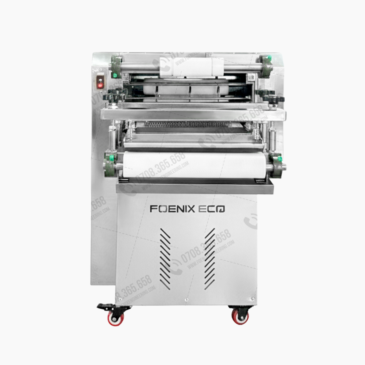 Máy se bột bánh mì 4 lô 2 băng