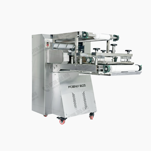 Máy vê tạo hình bánh mì 6 lô 2 băng