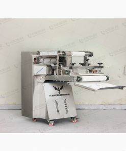 Máy se bột bánh mì 6 trục lô 2 băng tải