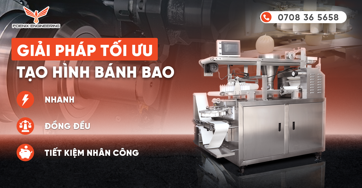 Máy tạo hình bánh bao là gì?