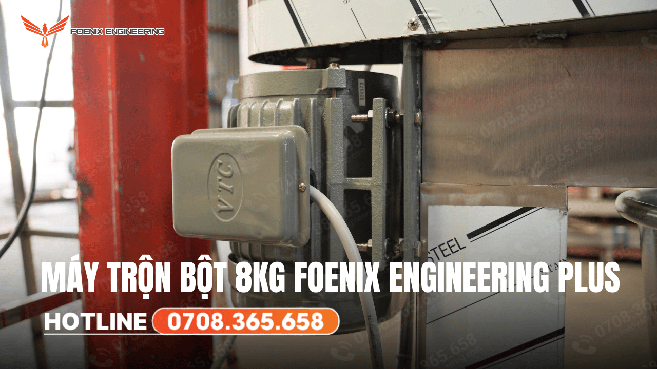 Cối trộn bột 8kg hoạt động mạnh mẽ