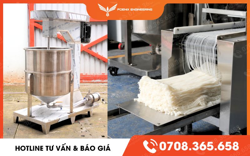 máy trộn bột bún 200l
