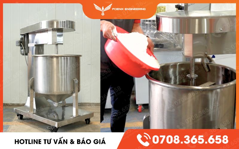 máy trộn bột bún phở foenix