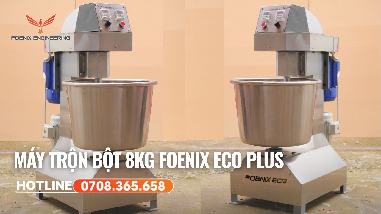 Đối tượng sử dụng cối trộn bột làm bánh 8kg Foenix Eco Plus