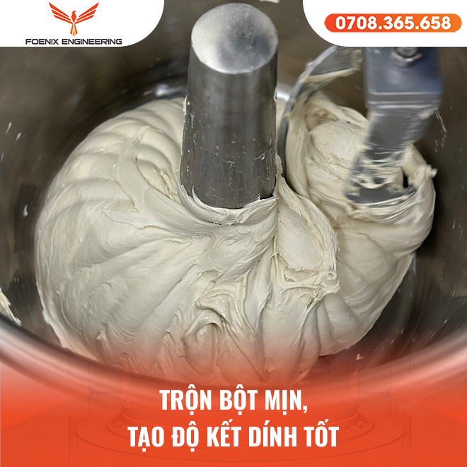 Lợi ích khi sử dụng cối trộn bột