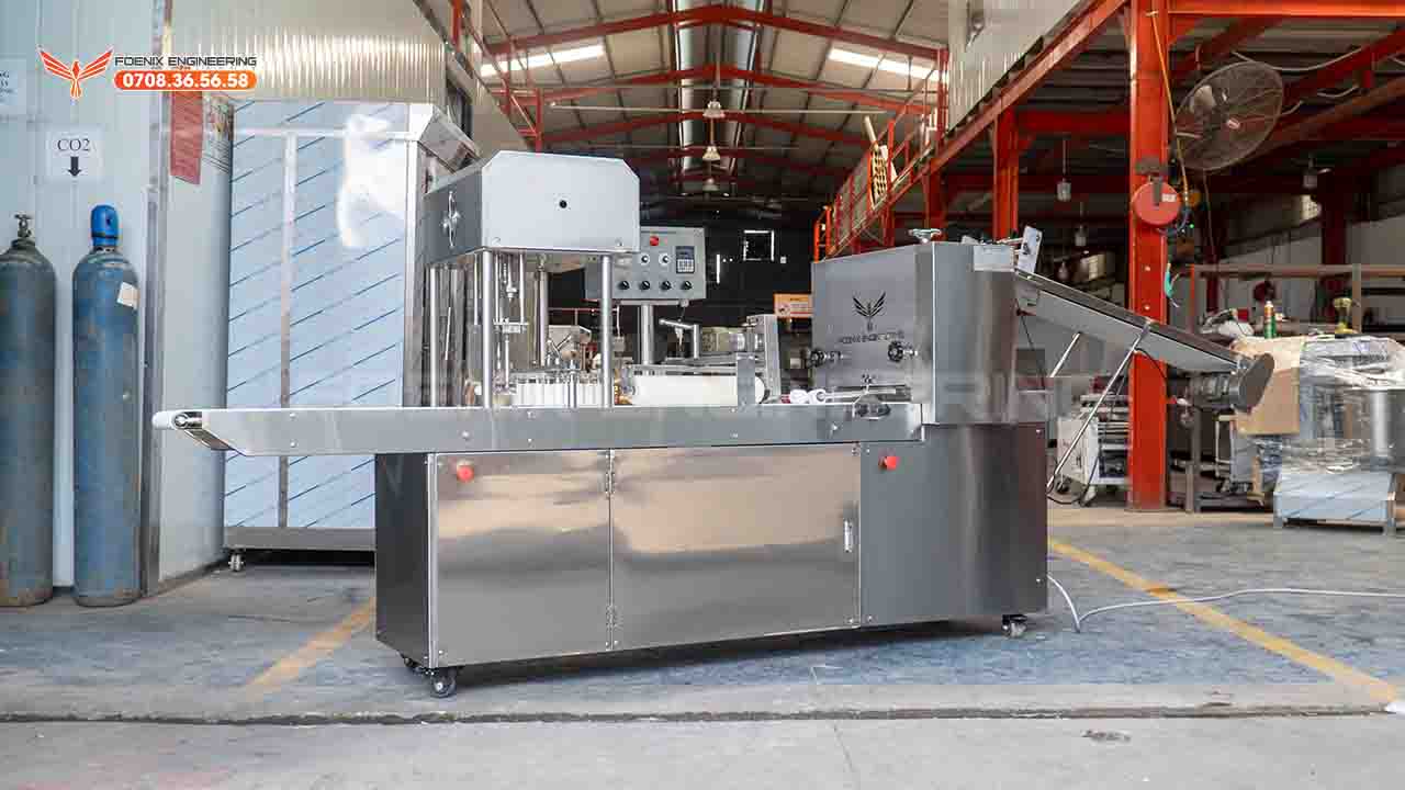 Máy tự động làm bánh màn thầu FOENIX