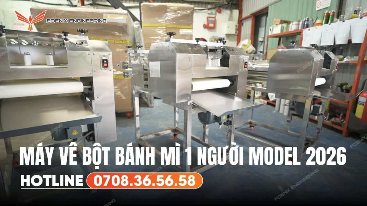 Máy vê bột bánh mì 1 người là gì?