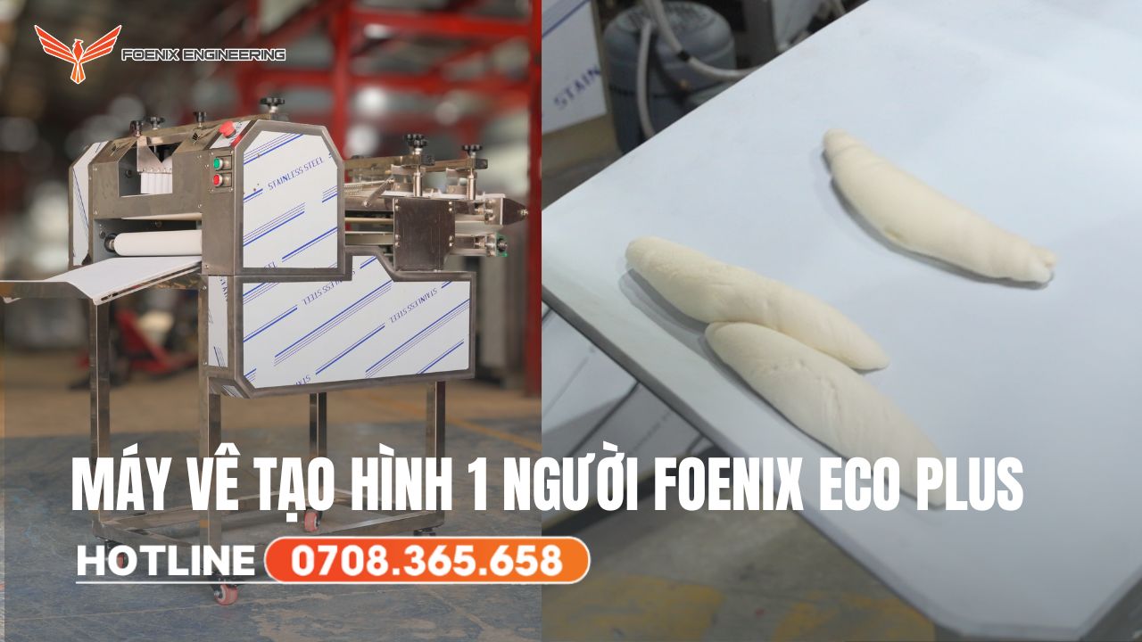 Máy se bột 1 người Foenix Eco Plus