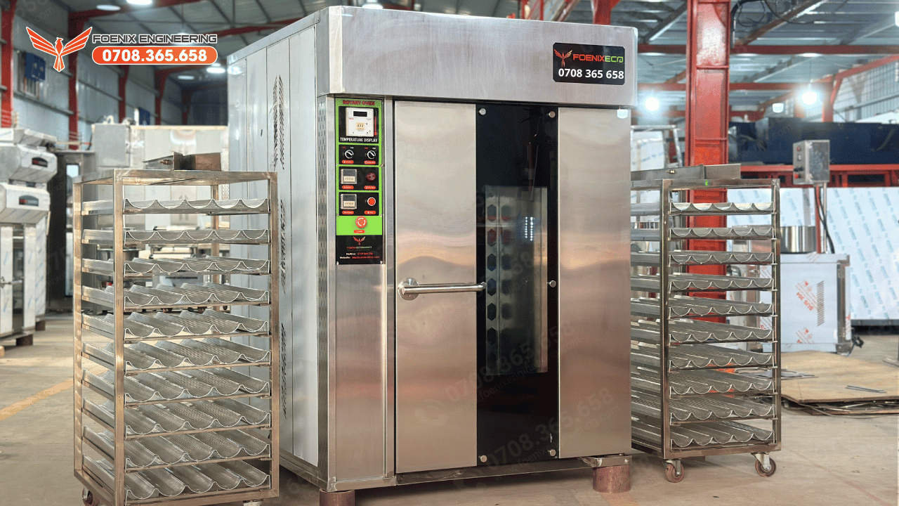 Mở tiệm bánh mì với bộ lò xoay điện nhà