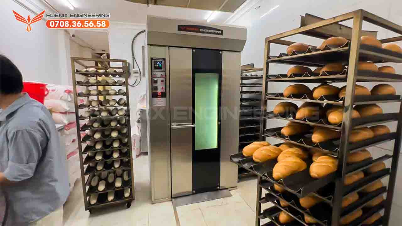 Mua lò xoay 16 khay trả góp 0% lãi suất