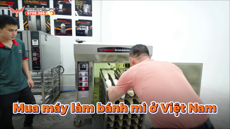 máy làm bánh mì Việt Nam