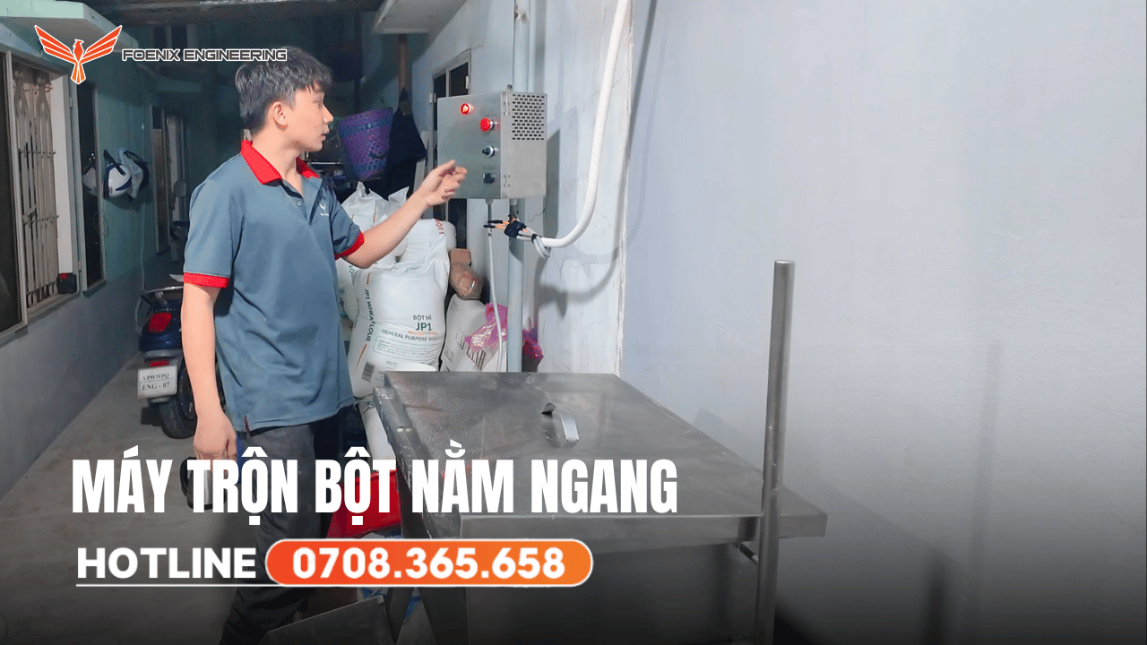 Đối tượng sử dụng máy trộn bột khô nằm ngang