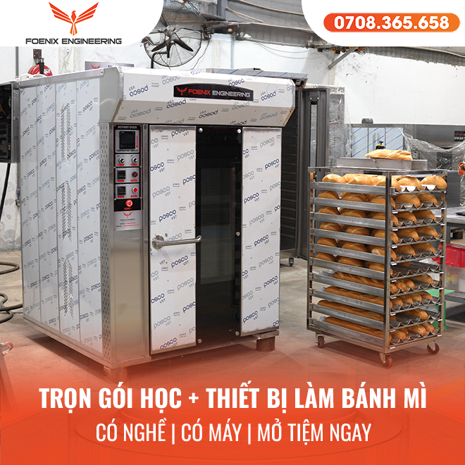 Việt Kiều mở tiệm bánh mì đơn giản cùng Foenix