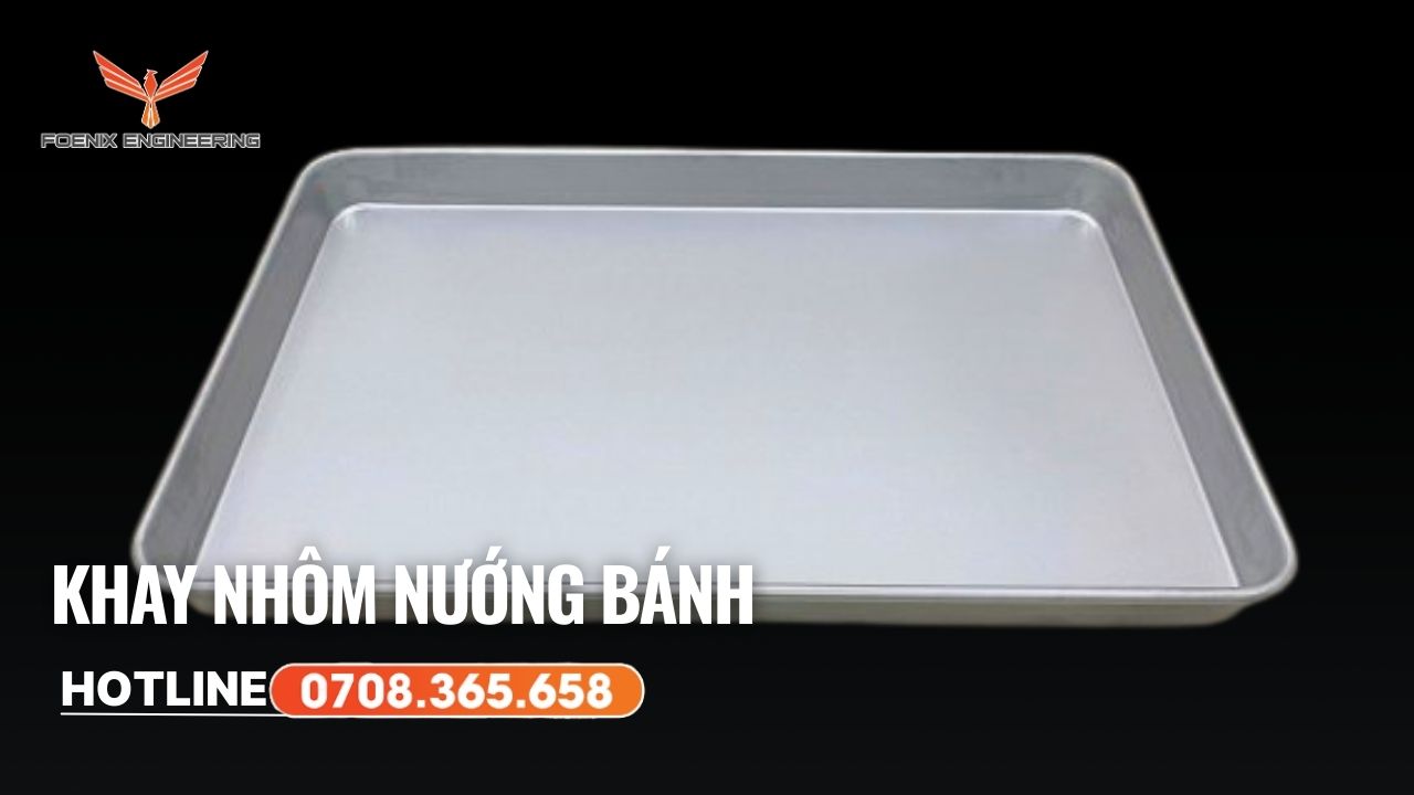 Khay nhôm nướng bánh chống dính