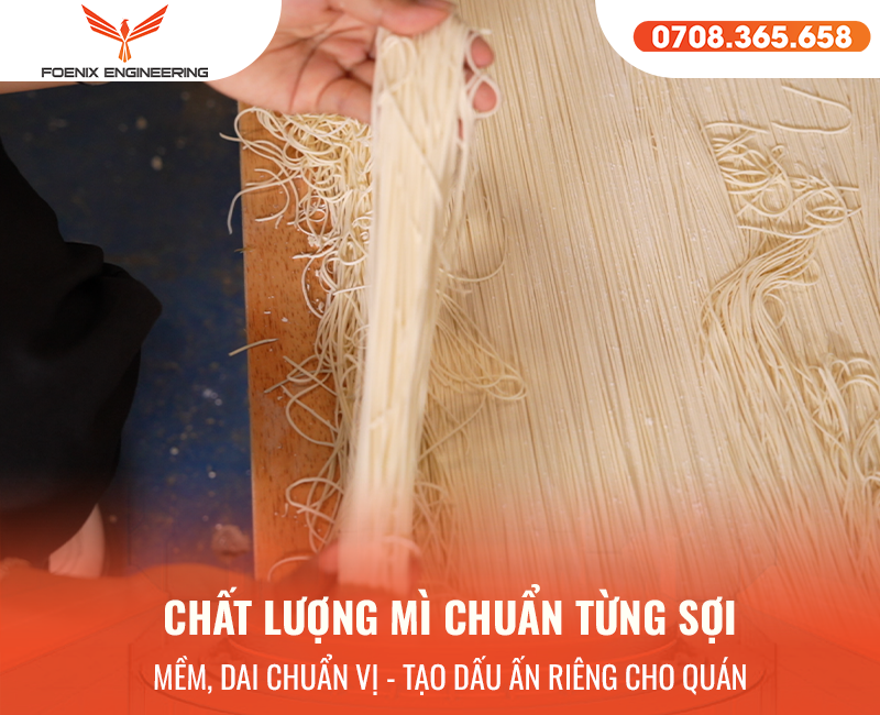 Lợi ích khi sử dụng máy làm mì sợi tươi