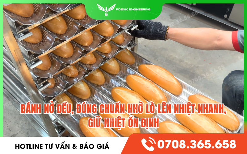 Bánh mì Việt Nam đẹp, đều, chuẩn