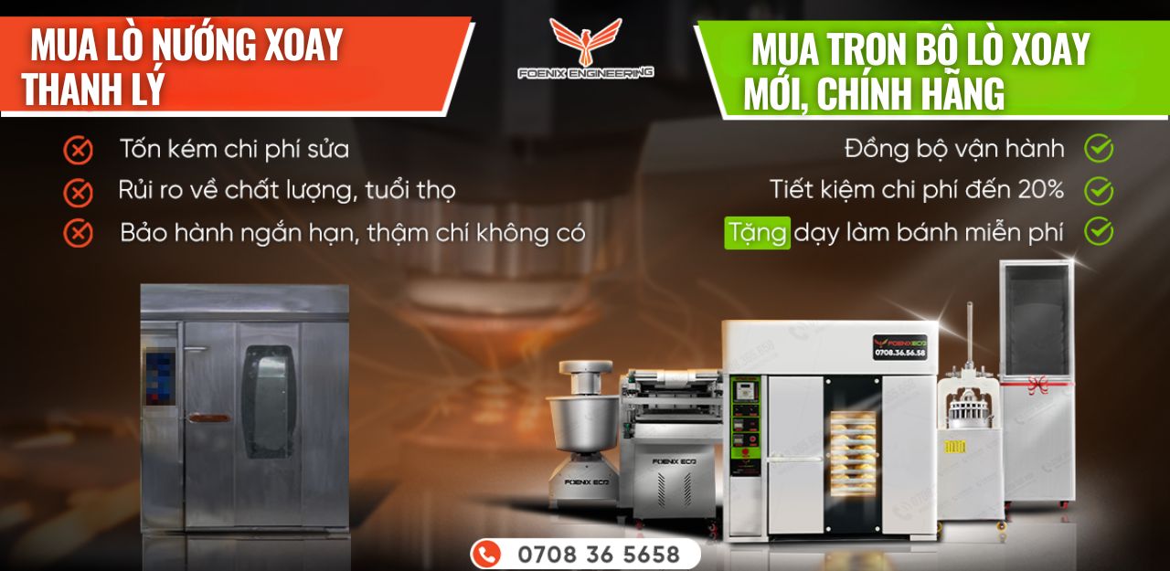 Nên mua lò nướng bánh mì cũ đã qua sử dụng hay mới