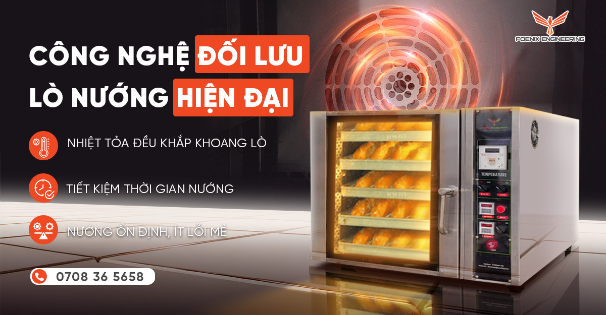 Nguyên lý đối lưu nhiệt trong lò nướng hiện đại