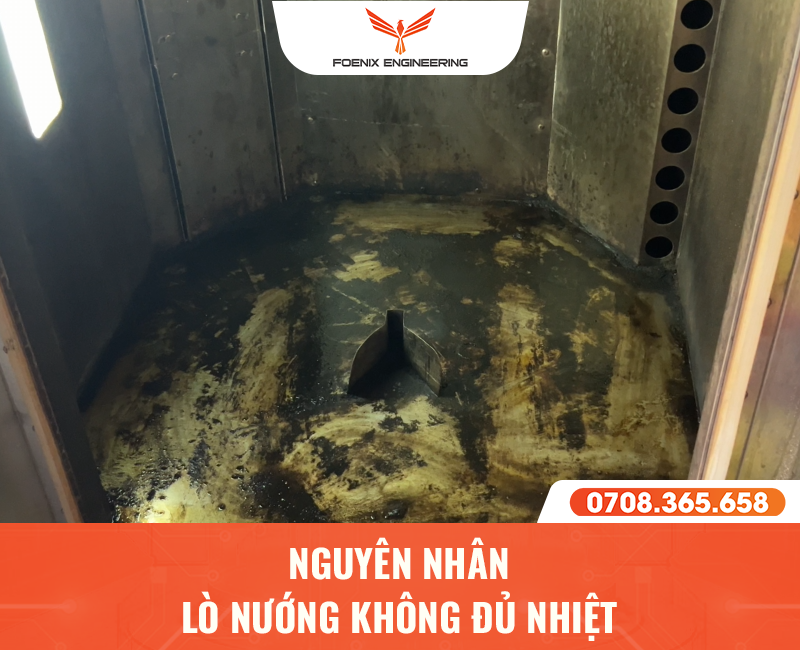 Nguyên nhân khiến lò nướng không đủ nhiệt