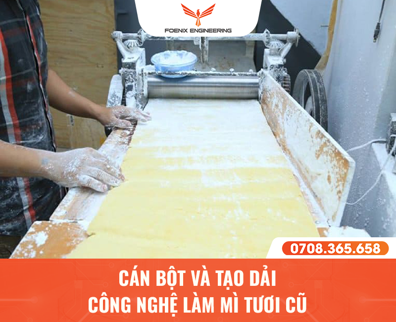 Tiềm ẩn rủi ro làm mì tươi công nghệ cũ
