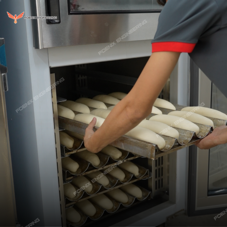 Làm frozen dough cần thiết bị gì?