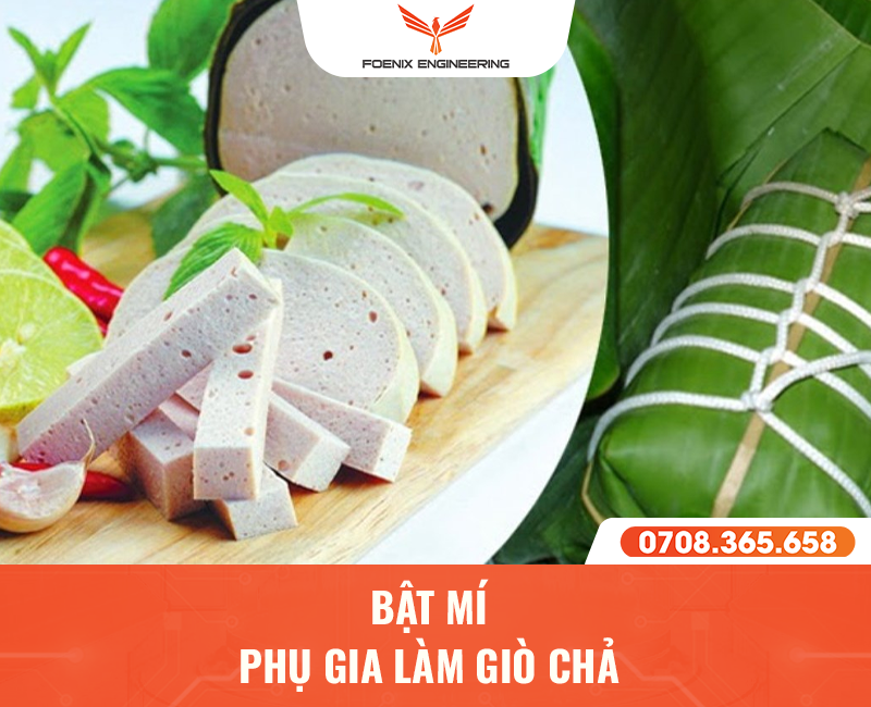 Phụ gia làm giò chả gồm những gì?