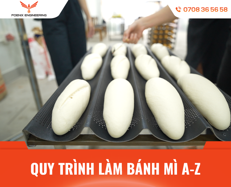 Quy trình làm bánh mì chuyên nghiệp