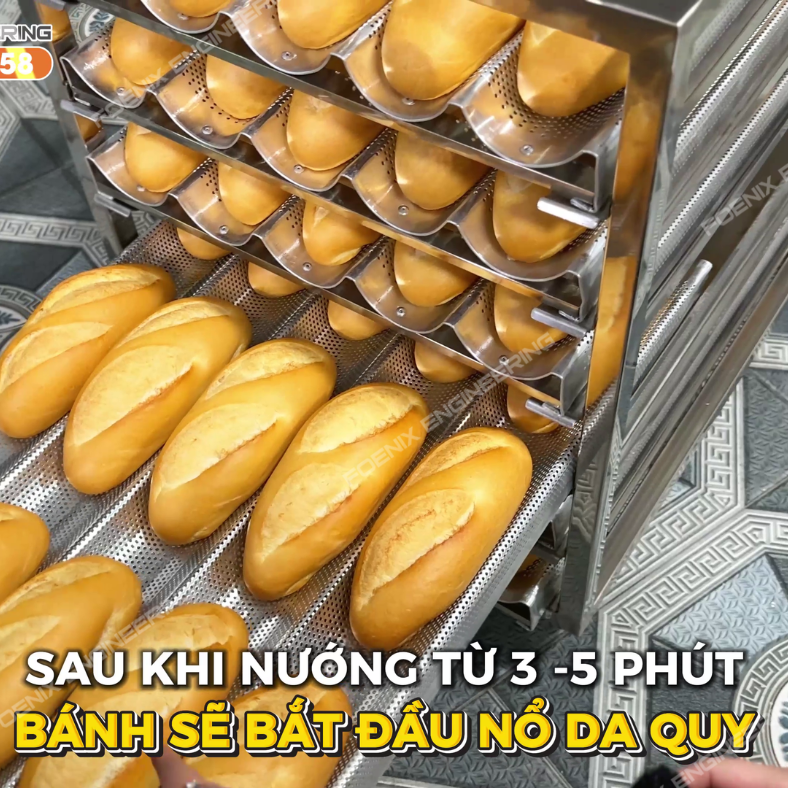 bánh mì Việt Nam bung nở