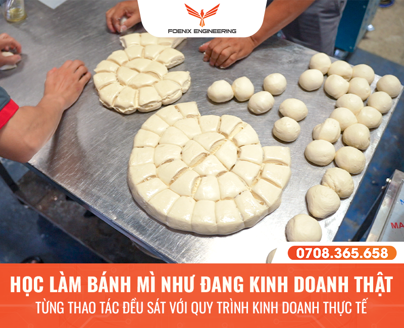 Học làm bánh chuyên nghiệp từ trải nghiệm thực tế