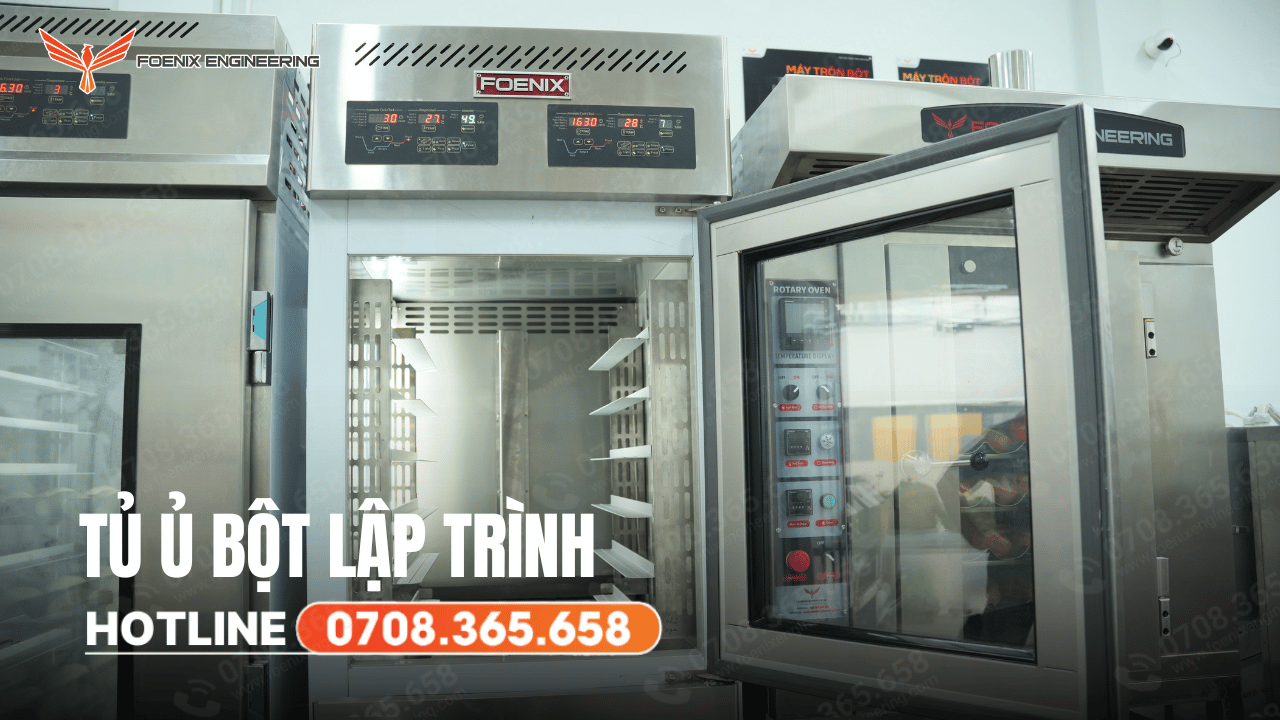 Quy trình sử dụng tủ ủ bột lập trình