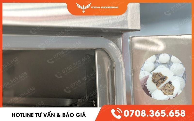 hệ thống ron tủ hấp