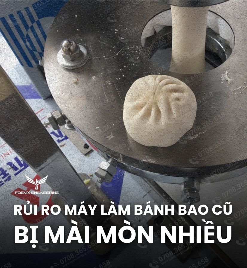 rủi ro mua máy làm bánh bao cũ