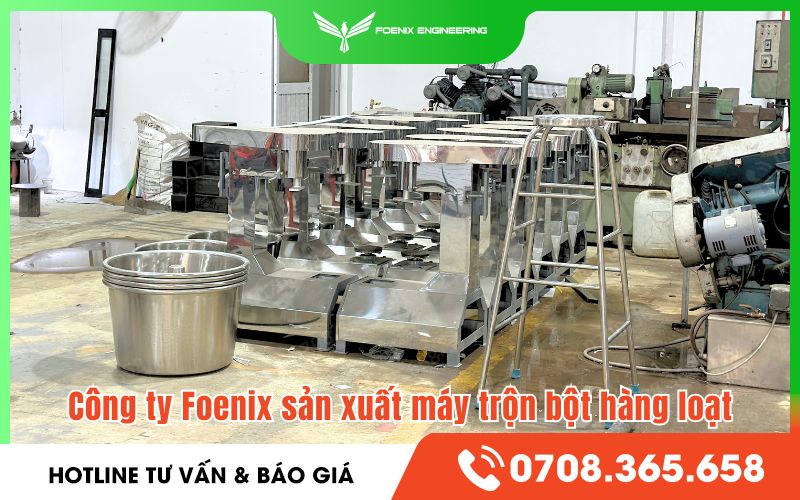 cối trộn bánh mì foenix